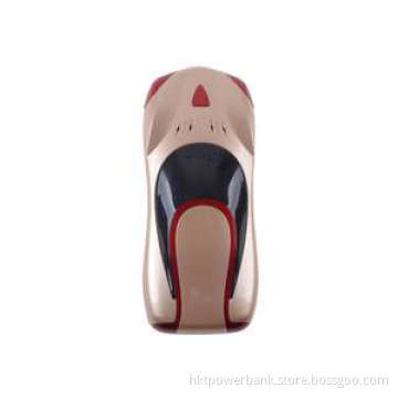 Gold Sports Car Power Bank 5600mAh Dual USB External Portable Battery Charger for Apple iPhone iPad iPod Samsung